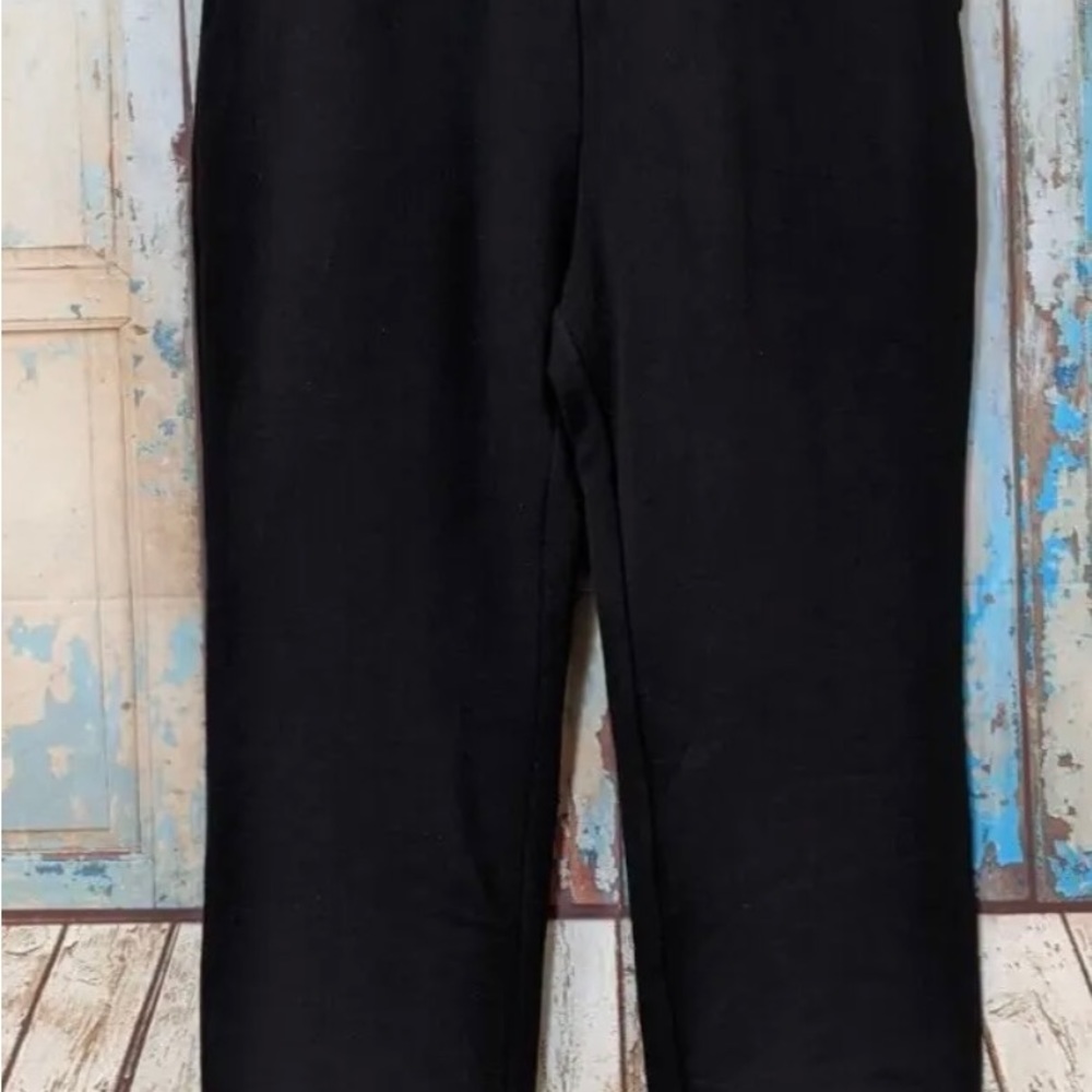 Treasure & Bond Boyfriend Sweatpants in Black-Women's-NWT - Picture 3 of 8